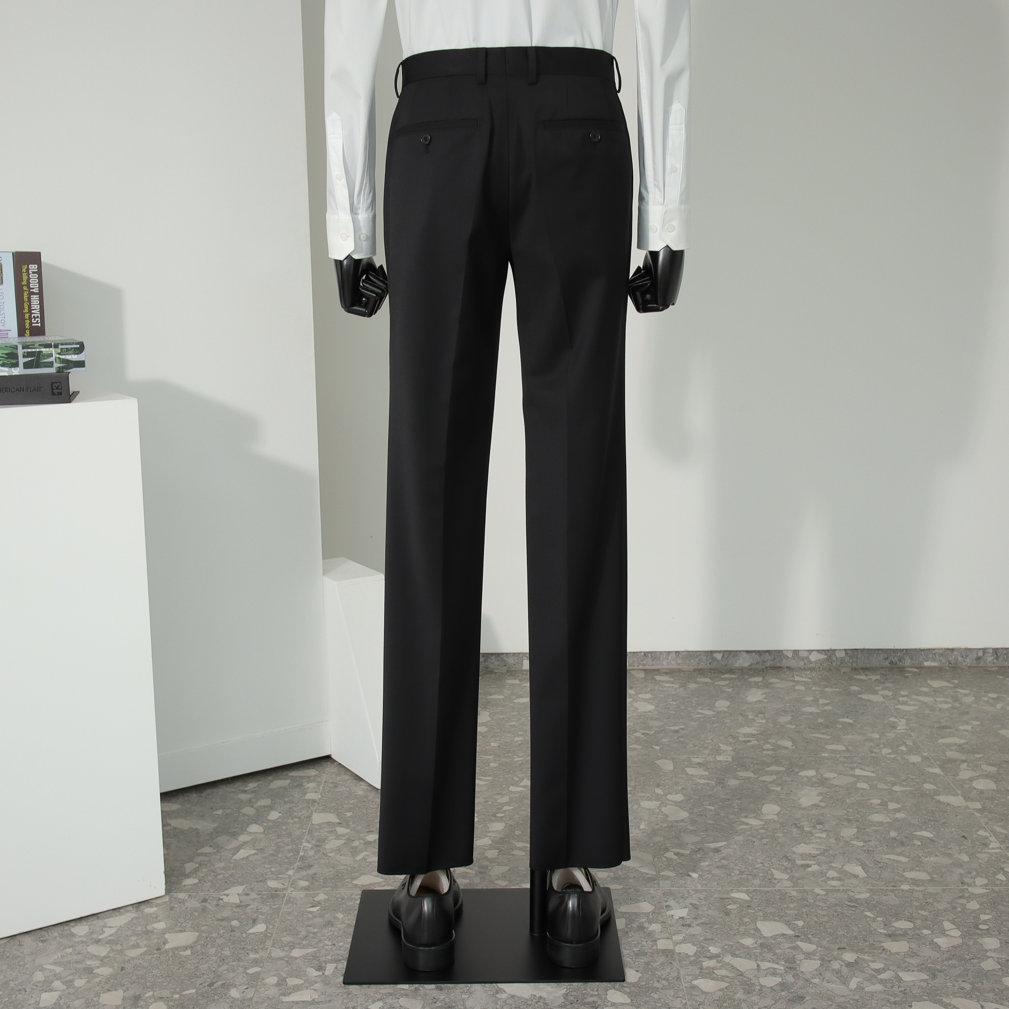 리버클래시 LLM11501BK [SMAL-FIT SUIT] 울 스판 싱글 슬림 정장 블랙 : 리버클래시 앤 가넷옴므