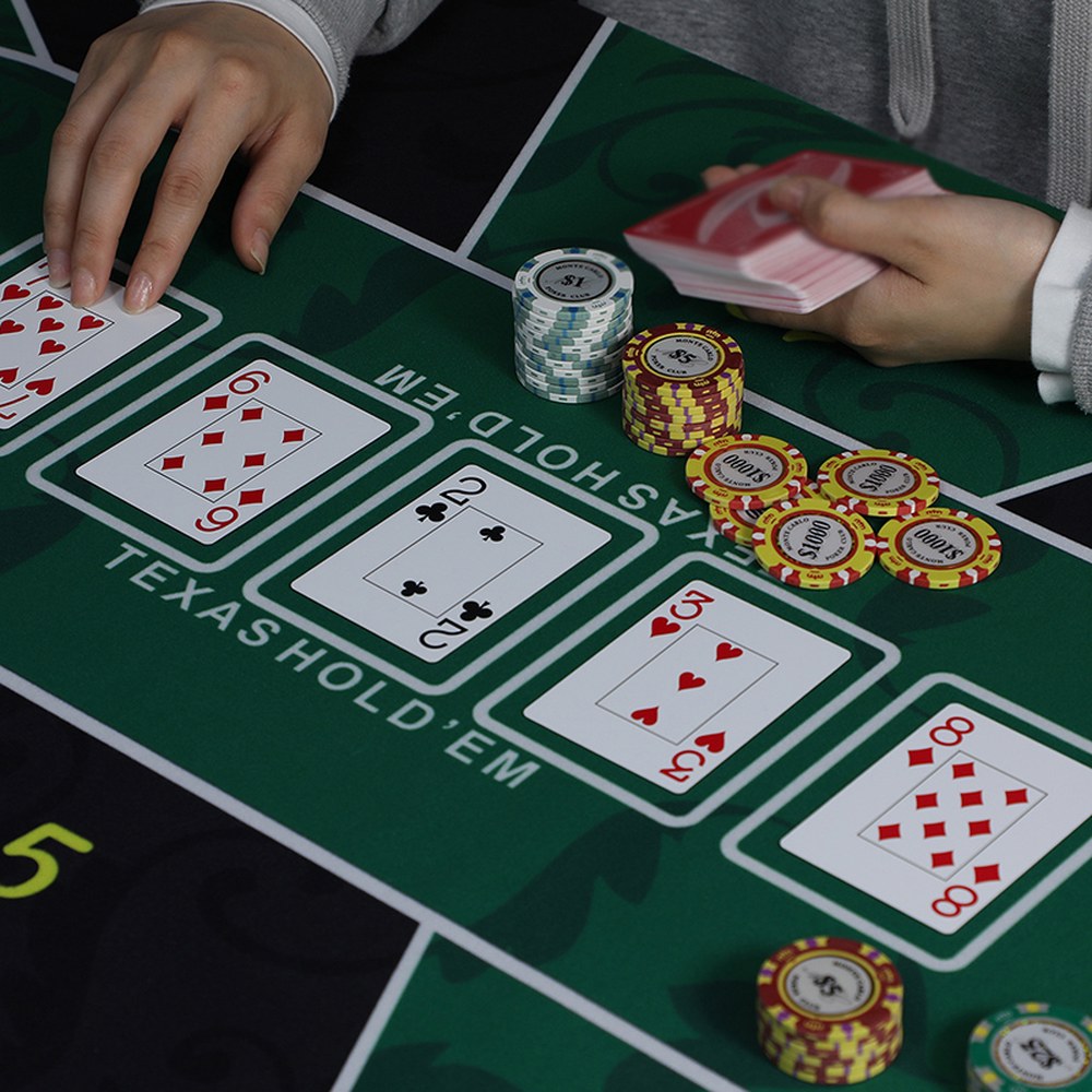 포커 성인용 원형 매트 게임테이블 보드게임 월드 1.8 0.9m블루 : 투월드마켓