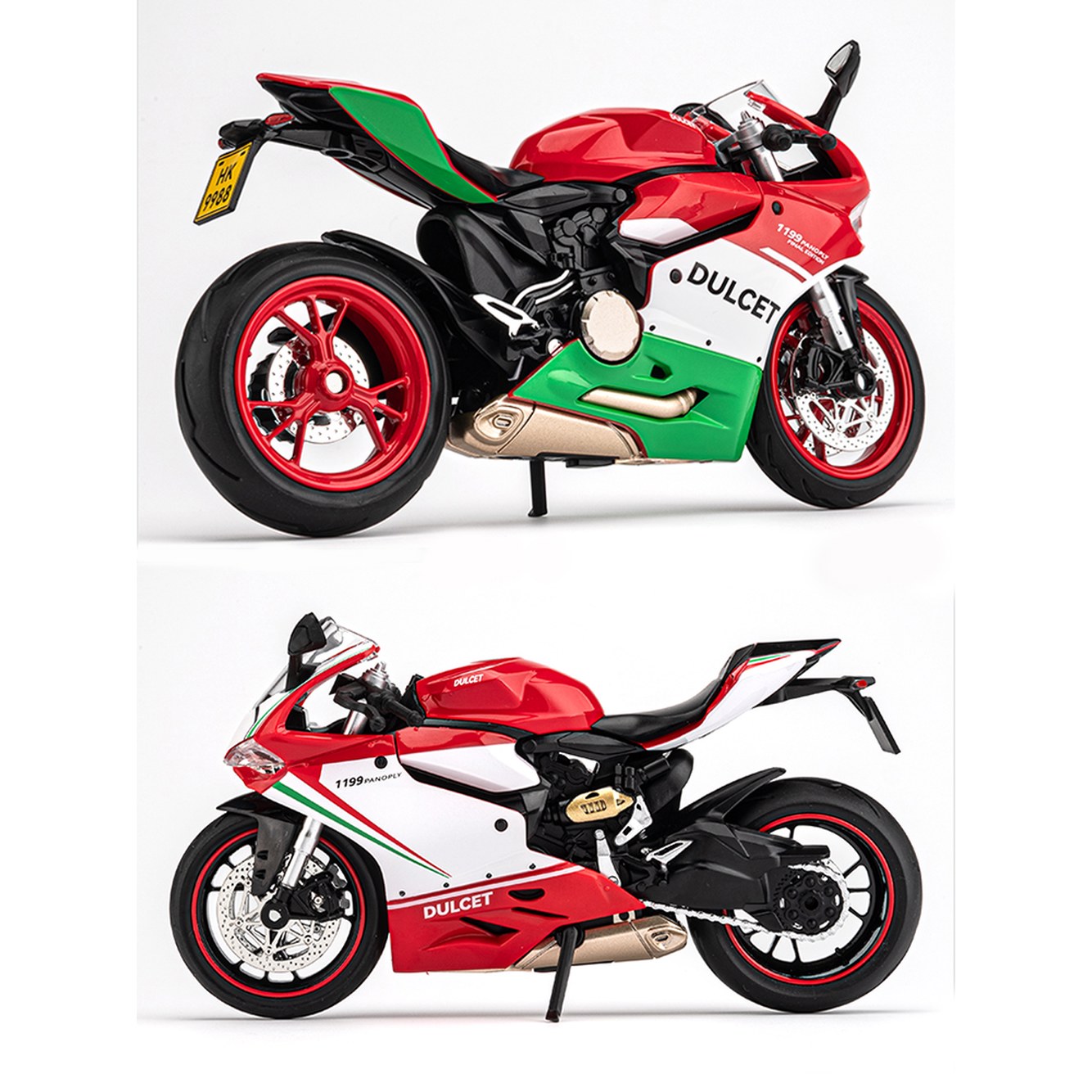 ale Panigale v4s 용 후면 1199 Di 검정 윈드실드 tricolo v4s 검정 : 데이쓰