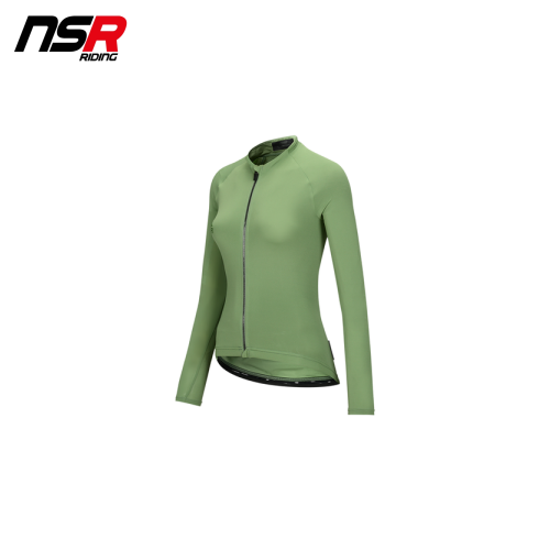 NSR 폰도 에코 모노 긴팔 저지 여성 엔에스알 자전거 라이딩 자전거복 여름 져지 : 융바이크