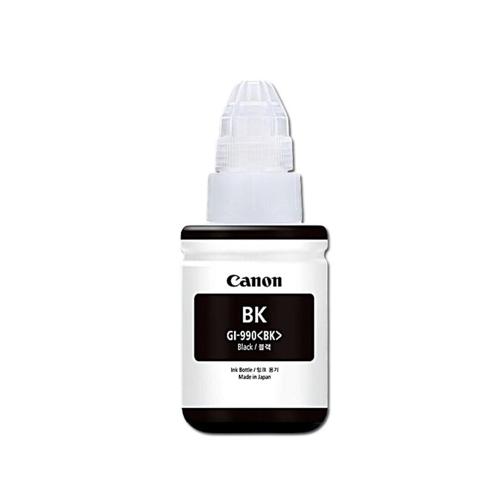 캐논 PIXMA G1900 정품 잉크 GI-990 프린터 INK 검정 : 두루시스템