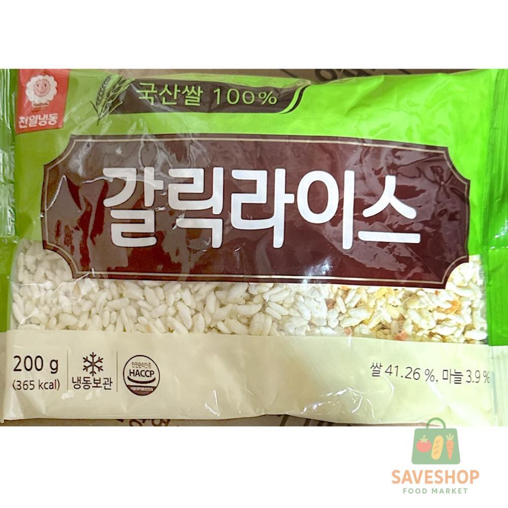 SS 천일식품 갈릭라이스 200g X30 냉동마늘밥 전자렌지밥 냉동볶음밥 : 세이브샵V