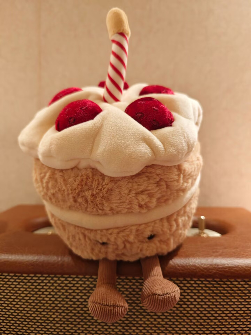 젤리고양이JELLYCAT 푸드 시리즈 - 생일 케이크 플러시 인형 : 유한회사 지아린