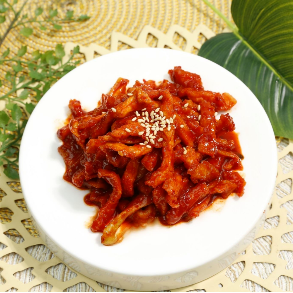 철구네반찬 국내산 무말랭이 국산 무말랭이 500g : 철구네반찬