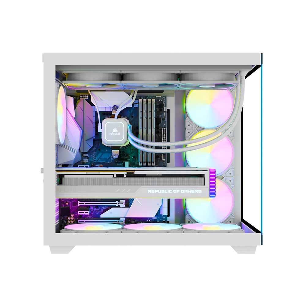 대양케이스 ARTISTIC ARGB (화이트) PC케이스 : 주식회사 아몽컴퍼니