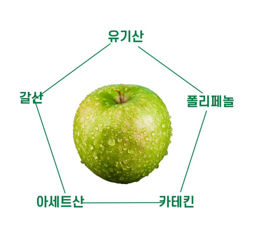 하트픽 애플사이다비니거 애사비 사과초모 크런치 1000mg : 제이미커머스
