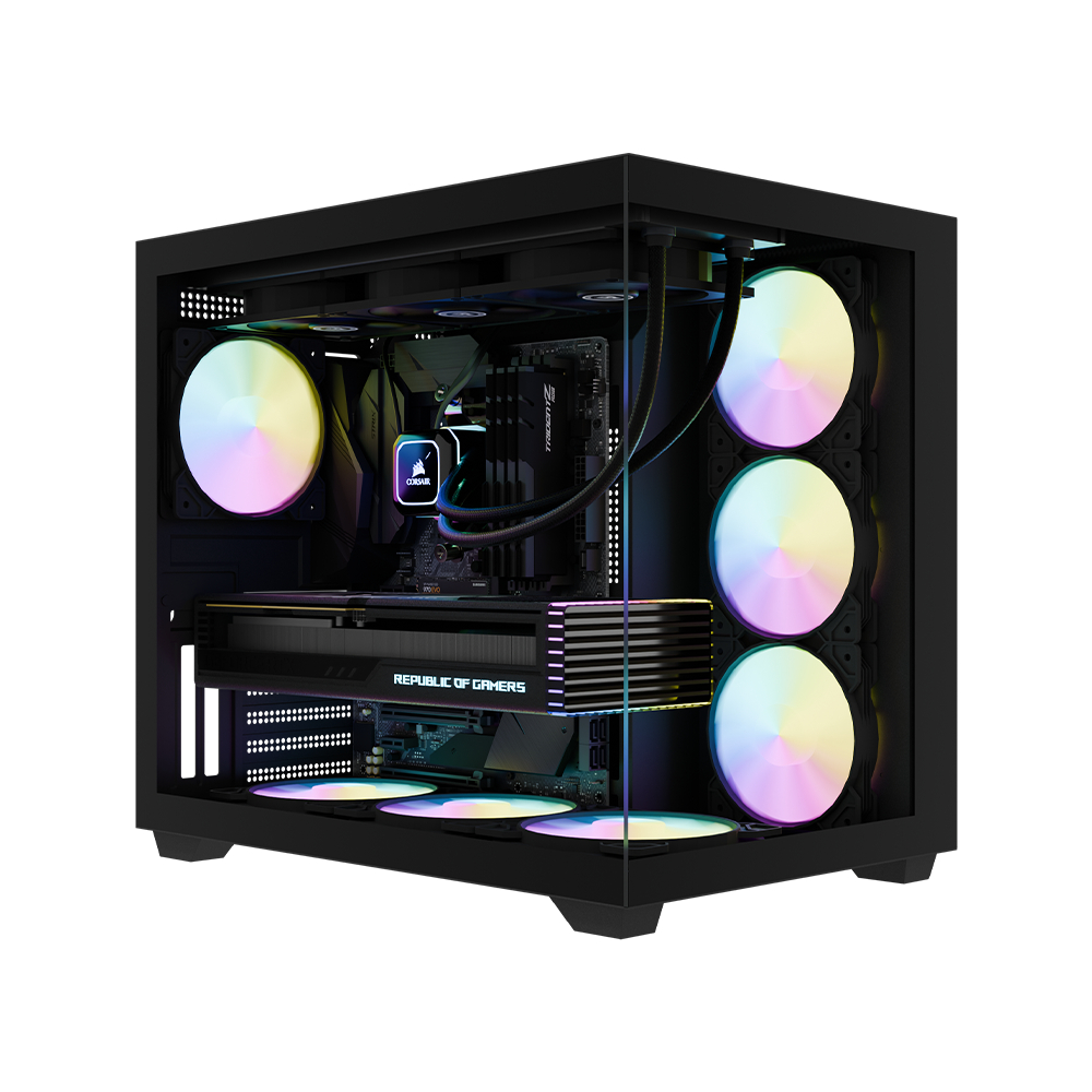 대양케이스 ARTISTIC ARGB (블랙) PC케이스 : 주식회사 아몽컴퍼니
