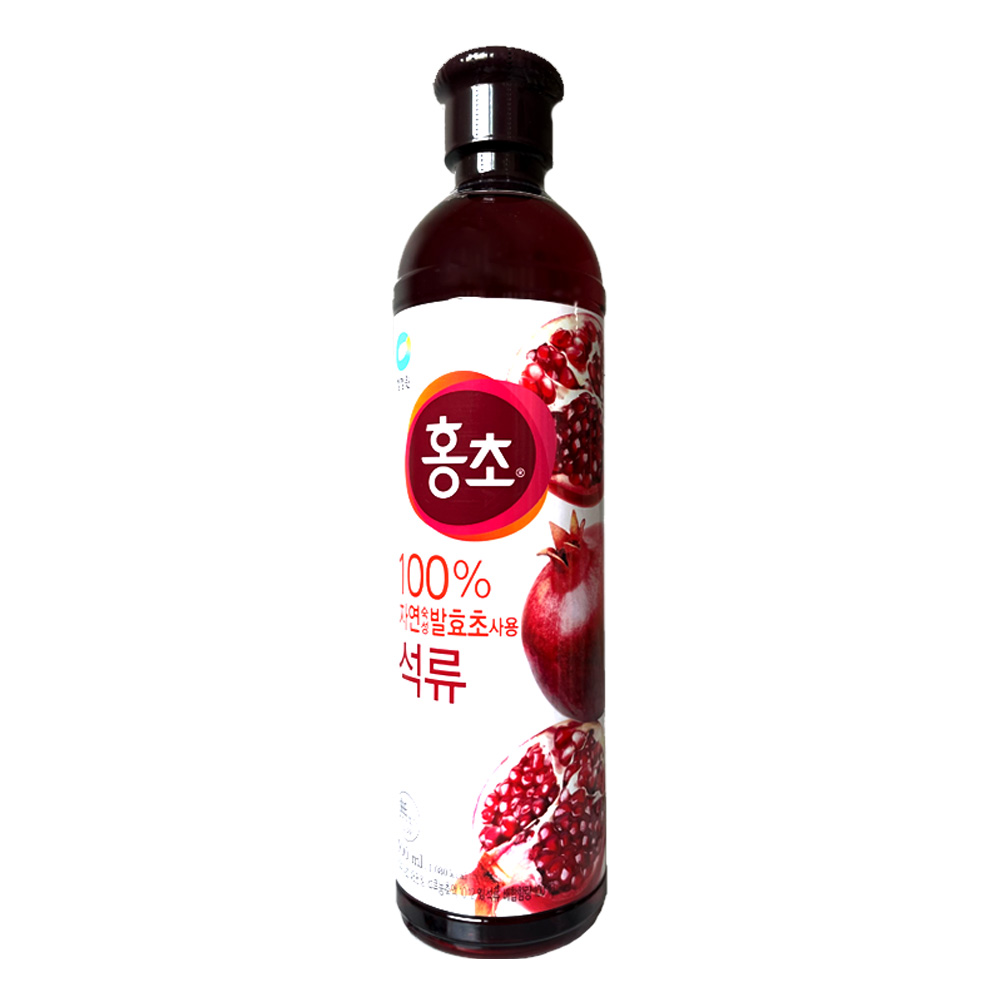 청정원 홍초 석류 900ml : DS마트