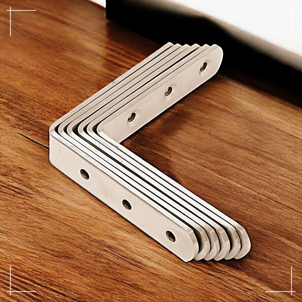 주식회사트리 6p세트 (90x90mm) 게더릭 연결 코너철 스텐꺽쇠 6WFG3DFC18 : 티제이무역1