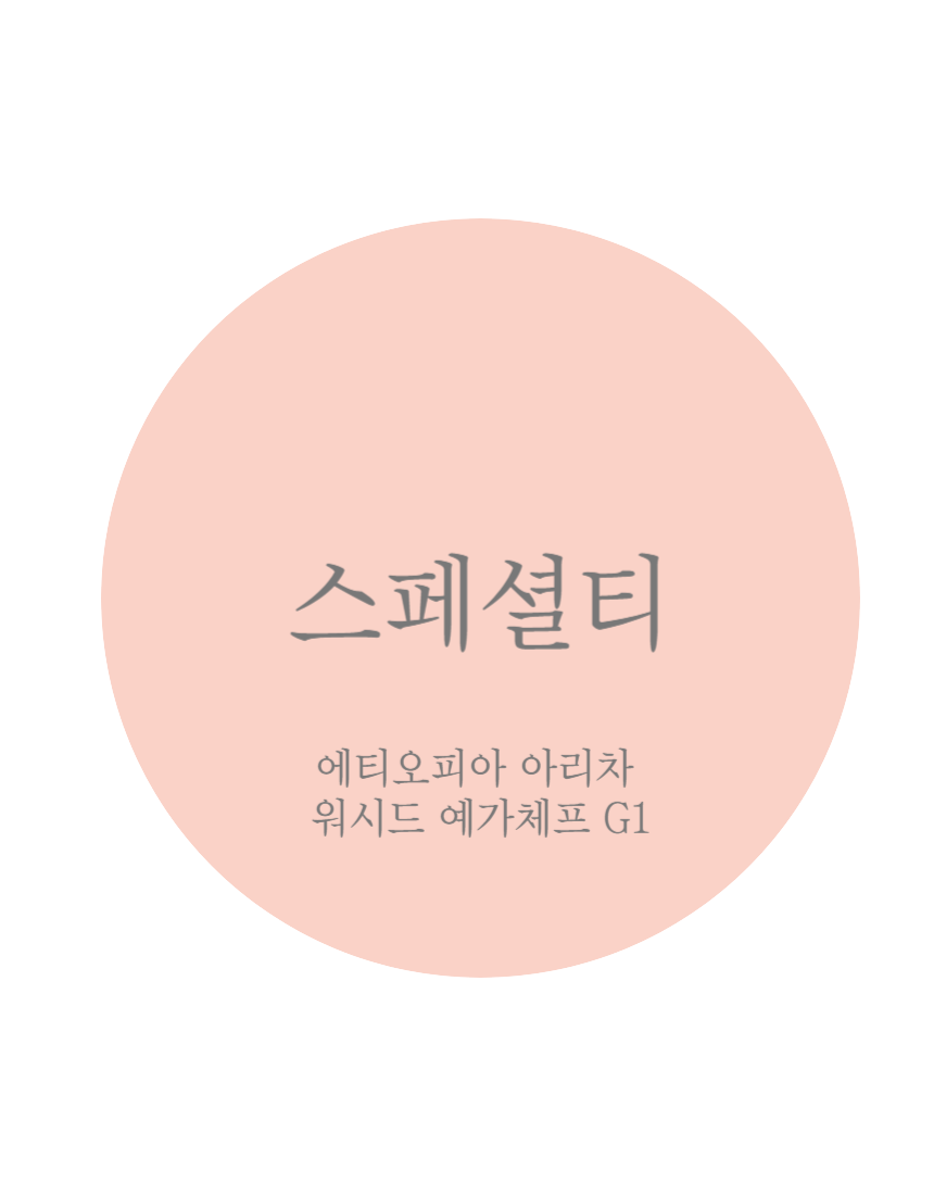 스페셜티 드립백 : 카페자비화