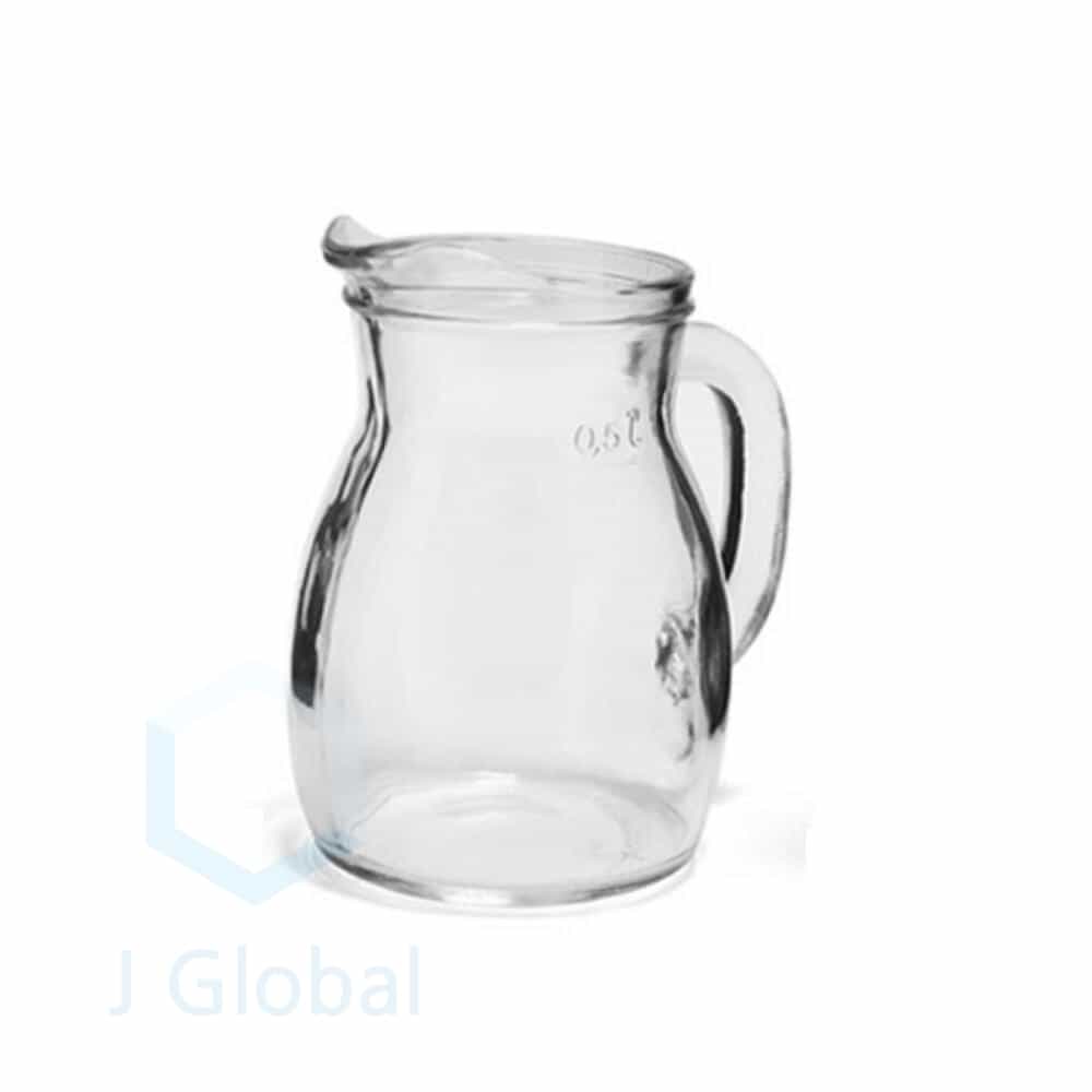 유리저그 500ml 유리물병 미니워터저그 : 제이스글로벌