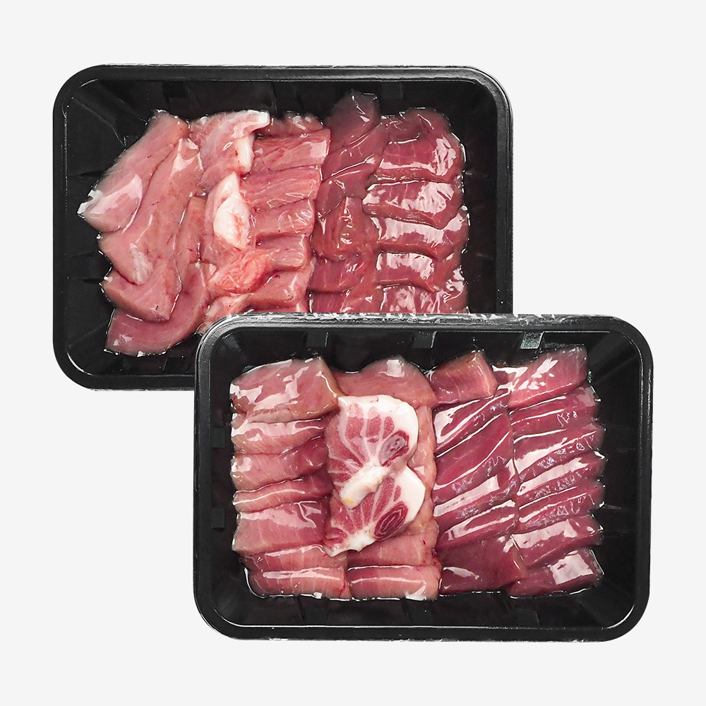 국산 참다랑어 생 참치회 400g (2인분) 슬라이스 : 인어교주해적단