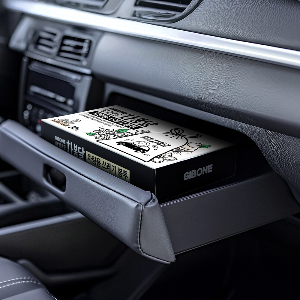 기본에 향기로운 차봉달 차량용 쓰레기봉투 3종 x 30p + 고정용 벨크로 2p 세트 상세사진 3