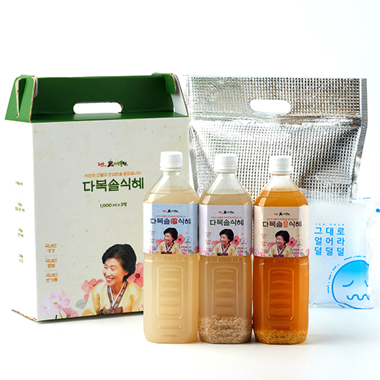 [다복솔식품] 식혜 선물세트(식혜2 호박식혜1) : 김제지평선몰