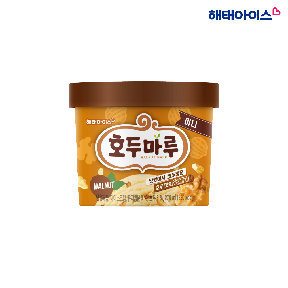 마루 미니컵 8개 호두마루 미니 외 1종 택 : 해태아이스