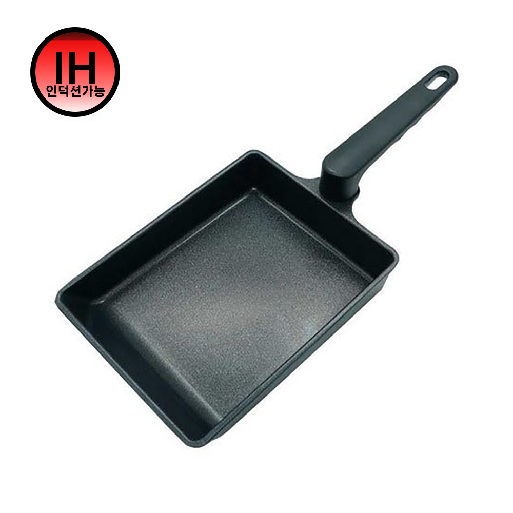 키친아트 휴브 계란말이팬 IH 인덕션겸용 사각팬 소 : KITCHEN SNS