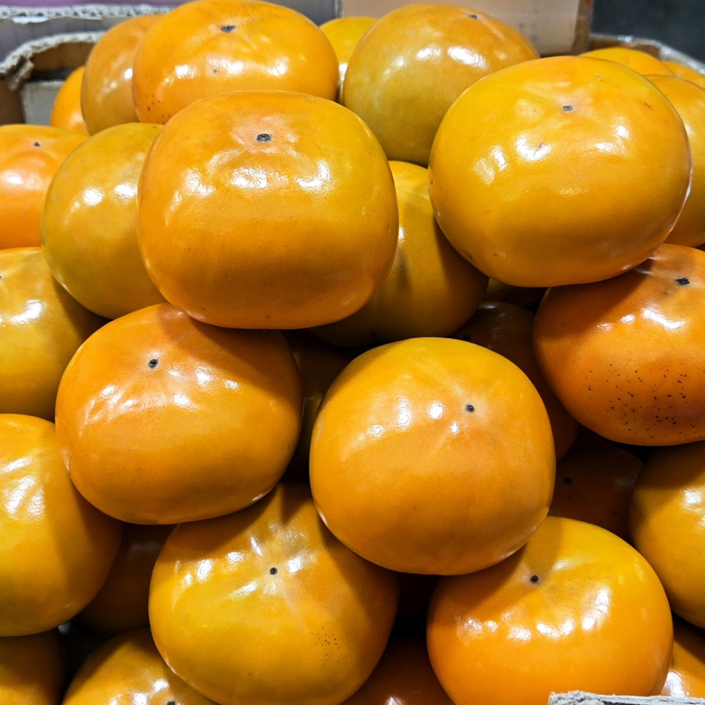 [서울시 일부 배달] 고당도 부유 단감 특大사이즈 4개 [수유재래 우성상회] : 동네시장 장보기