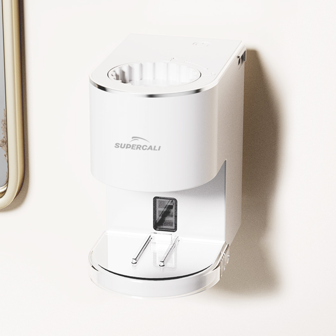 슈퍼캘리 자동 치약 디스펜서, 화이트 상세사진 1