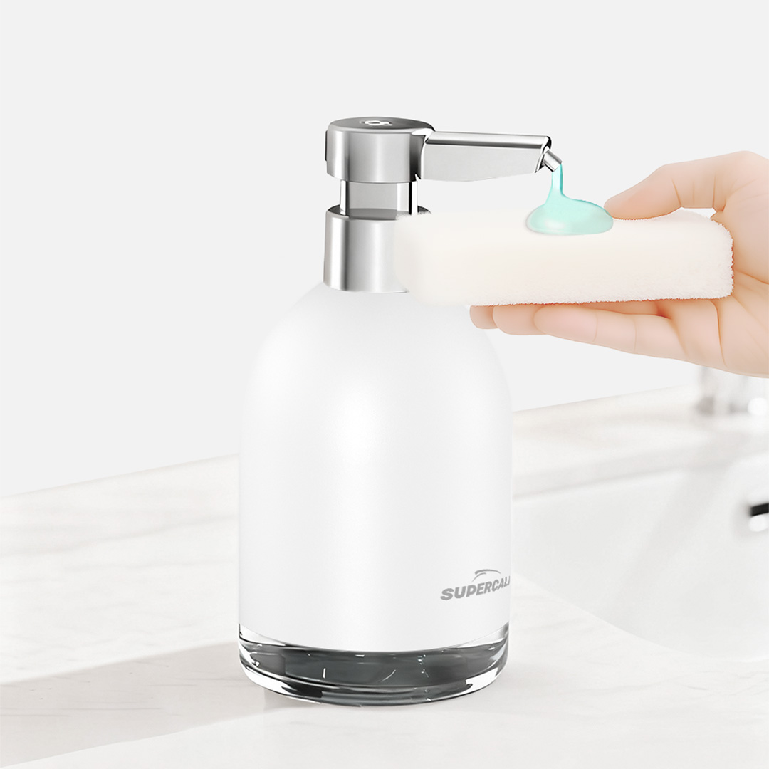 슈퍼캘리 자동 치약 디스펜서, 화이트 상세사진 2