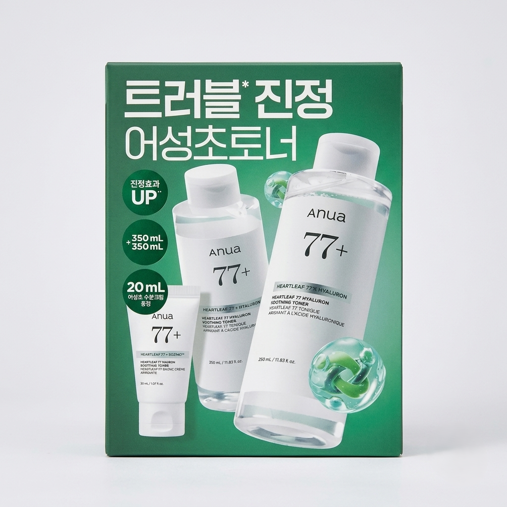 A verdadeira identidade do 'tônico anti-craquelamento': Por que o Anua Heartleaf 77 Soothing Toner está dominando a inte